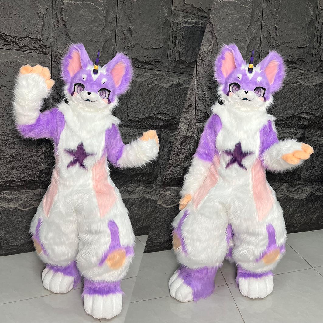 Custom Fursuit: Furry Head, Hand Paws, Outdoor Feetpaw, Fur Tail, Body ...