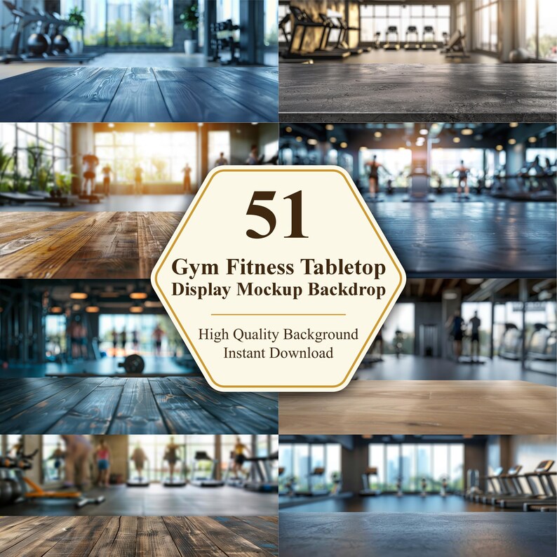 Work Out Background Design 51 Gym Fitness Tabletop Backgrounds for Sports Product Display Mockups ...