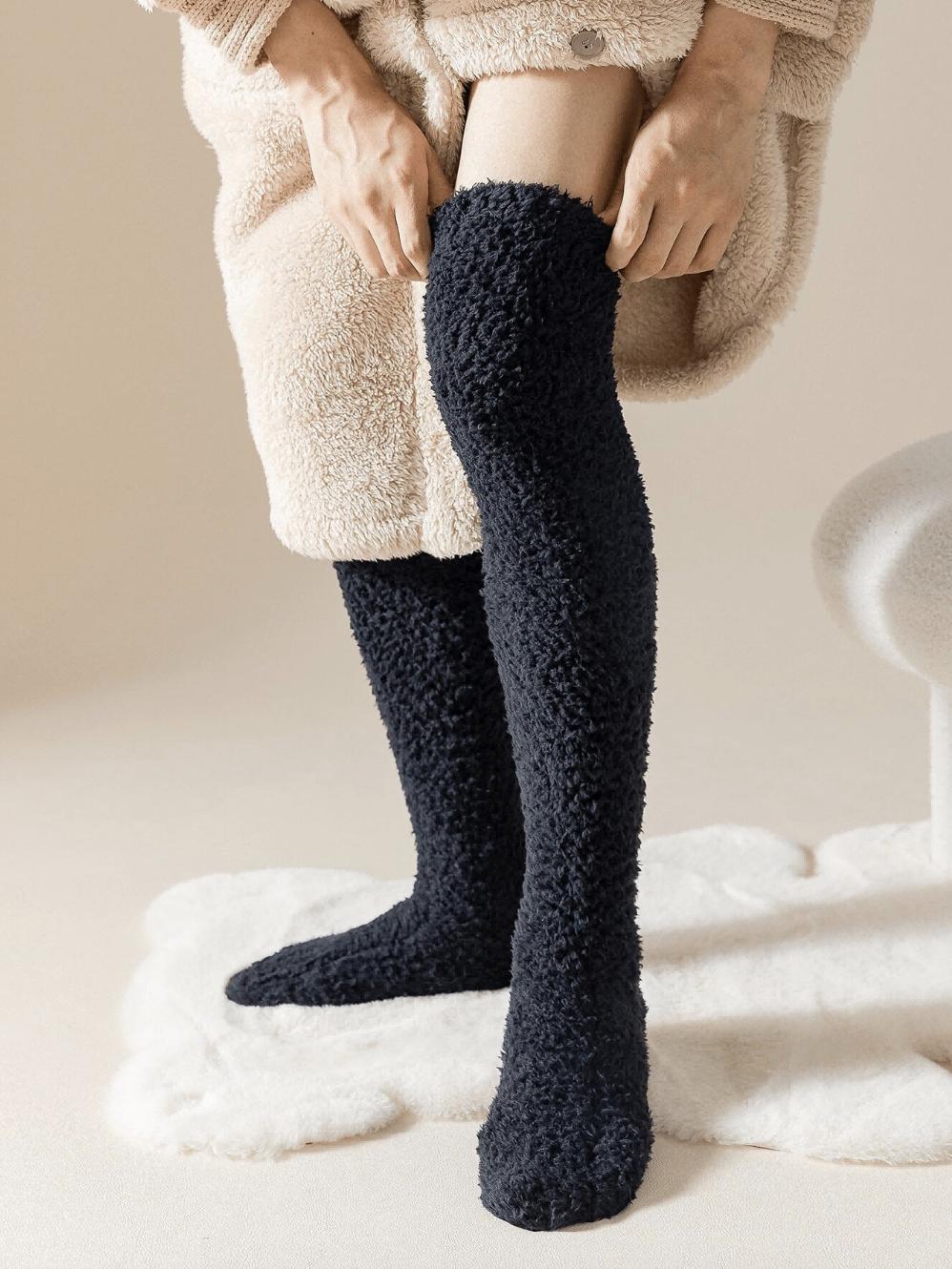 リアルスタイル REAL STYLE レッグウォーマー 靴下 ハイソックス レディース 秋冬 暖かい 防寒 ロング ボア ファー もこもこ おしゃれ  レッグカバー 裏起毛 制服 （モカベージュ） - ファッション通販 MAGASEEK(マガシーク) ふわふわオーバーニーソックス6足、クラシックニーサイハイソックス、ソリッドカラーオーバーニーレッグウォーマー冬