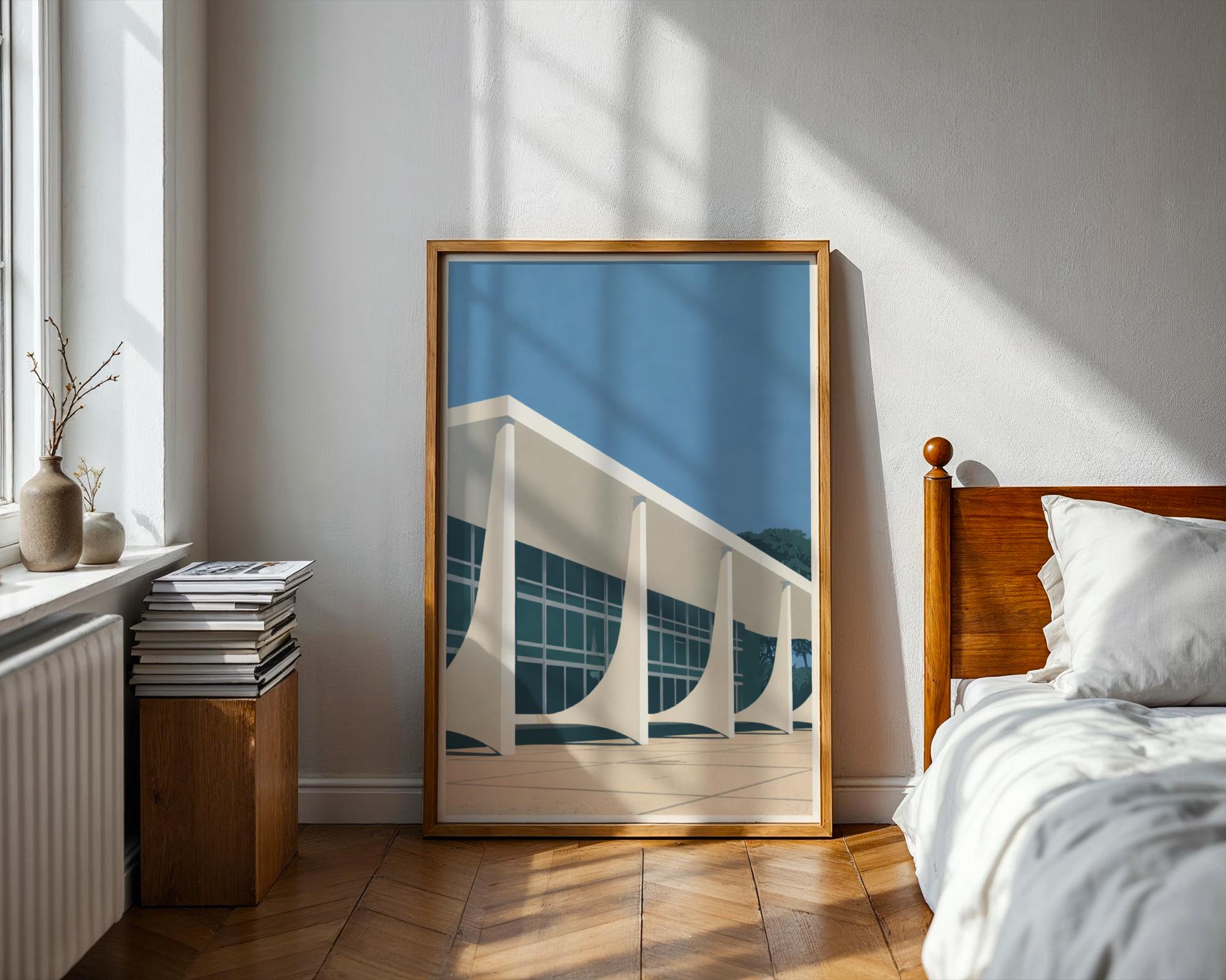 Oscar Niemeyer Poster - Etsy