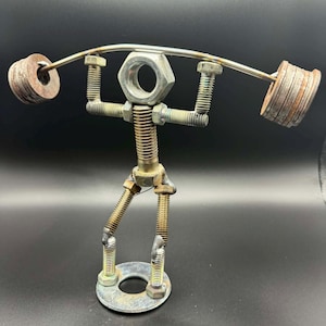 Gewichtheber Skulptur