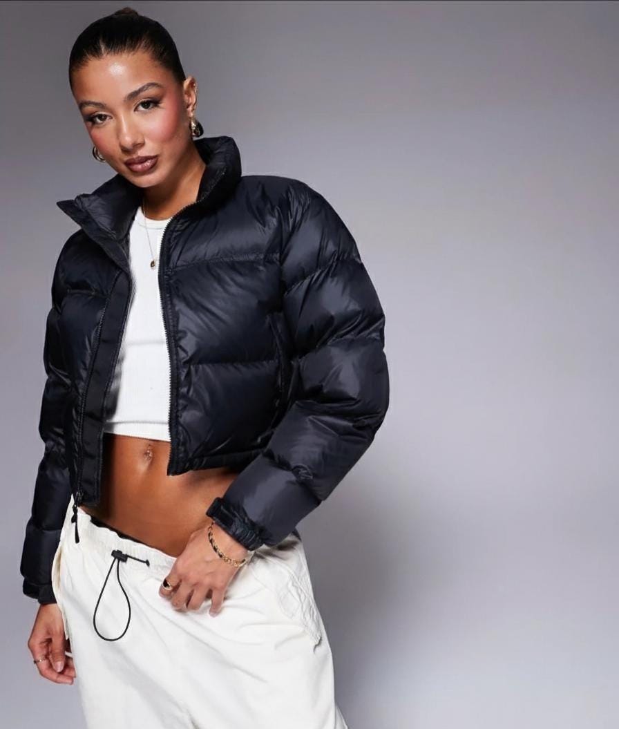 Y2k Puffer Coat - Etsy