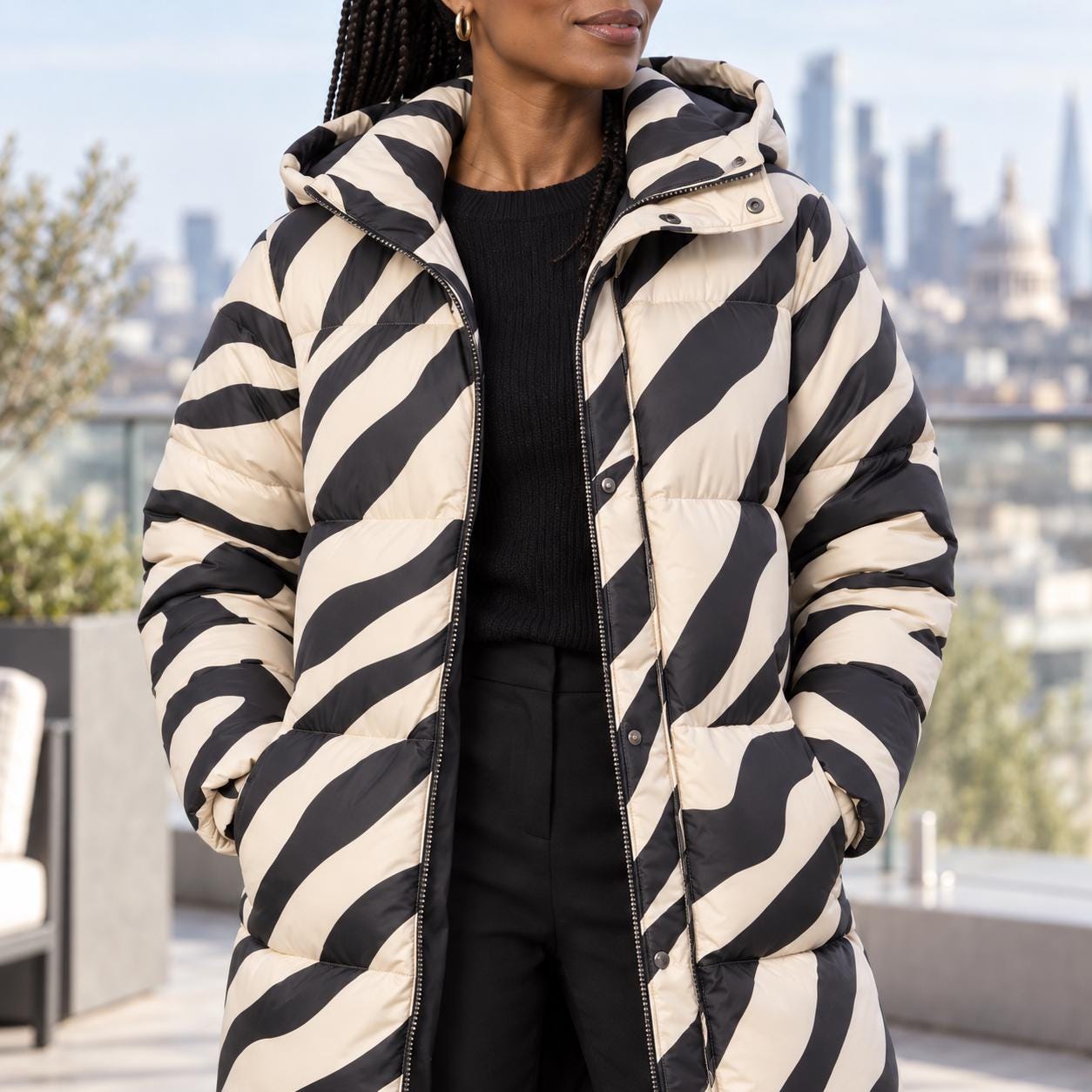 Zebra Print Jacket - Etsy