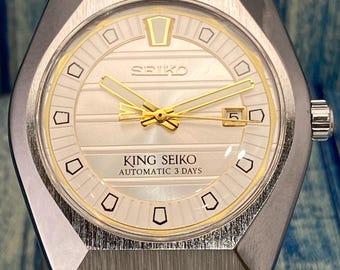 Refurbished Silver-Tone Automatic Watch 3 O'Clock Date Stainless Steel Japan Made