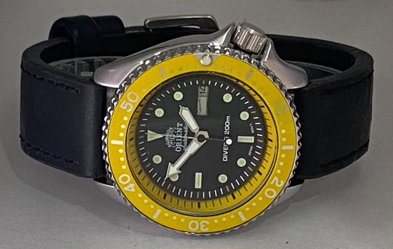 Refurbished Orient Black Dial Automatic Watch : R… - image 6