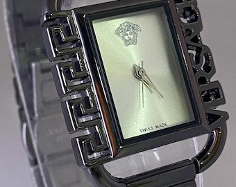 Refurbished Classic Grey Dial Women's Quartz Watch Swiss Made