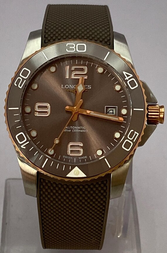 Longines Conquest Automatic Brown Dial Rotating B… - image 2