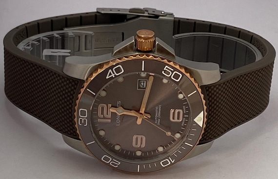 Longines Conquest Automatic Brown Dial Rotating B… - image 4