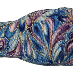 Nieuw vloeiende blauwe stof ~ Ooglapje volwassenen: dubbelzien, postoperatieve behandeling, staar