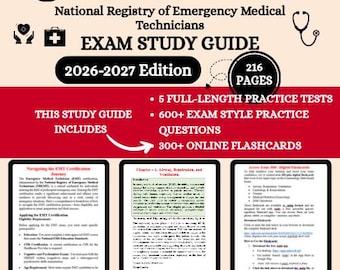 Revisão para o Exame NREMT 2026 | Guia de Estudos NREMT | Guias de Estudo para EMT | Exame NREMT | Flashcards NREMT | Simulado NREMT
