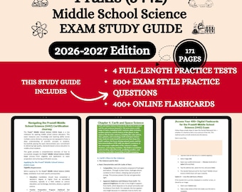 Powtórka do egzaminu Praxis 5442 2026 | Przewodnik do nauki Praxis 5442 | Praxis – nauka w szkole średniej | Praxis 5442 | Egzamin Praxis | 5442 Praxis