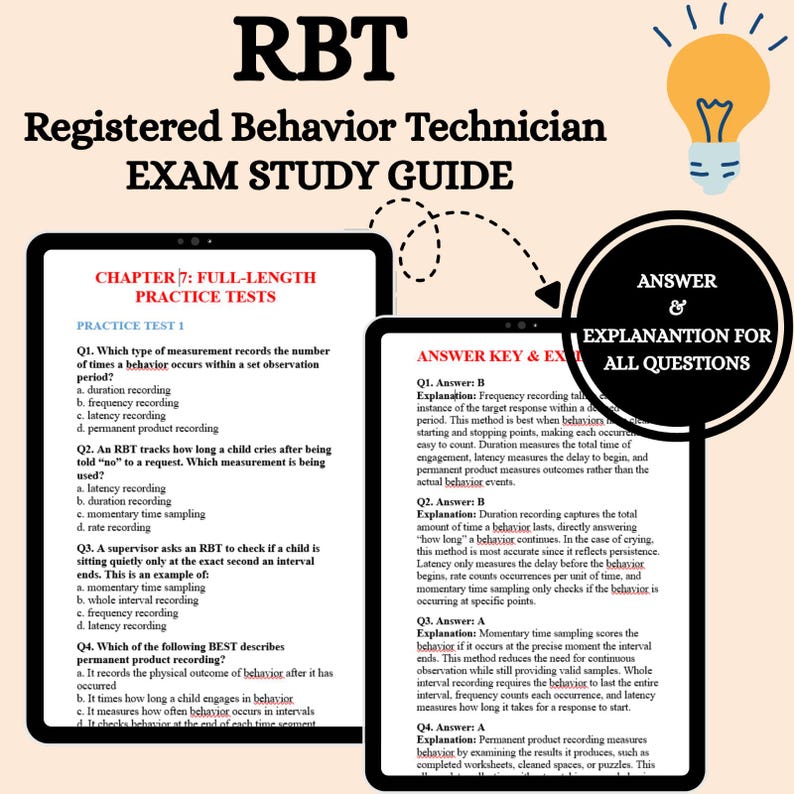 Guía de estudio RBT 2026 / Examen RBT / Estudio para Técnico en Conducta Registrado / Plan de ...