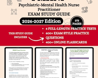 Revisão para o Exame PMHNP 2026 | Guia de Medicamentos PMHNP | Revisão ANCC para PMHNP | Revisão para o Exame de Certificação PMHNP | Livro do Aluno PMHNP | Exame PMHNP | Revisão para PMHNP