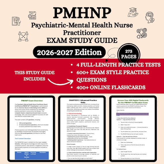 Pmhnp Exam Review 2026 | Pmhnp Medication Guide | Ancc Pmhnp Exam | Psychiatric–Mental Health Nurse Practitioner | Pmhnp Exam | Pmhnp