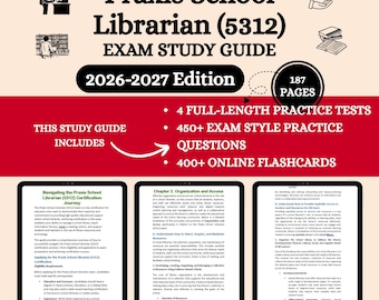 Praxis 5312 Exam Review 2026 | Praxis 5312 Study Guide | 5312 Praxis | Praxis School Librarian Exam | Praxis Exam | Praxis 5312