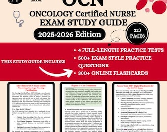 Revisão para o Exame OCN 2026 | Educação para Enfermeiros Certificados em Oncologia | Exame OCN | Guia de Estudos OCN | Estudo em Oncologia | OCN 2026 | Preparação para OCN | Estudo para OCN
