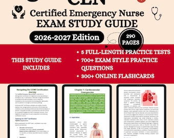 Cen Rückblick 2026 | Zertifizierte Rettungssanitäter | Cen Studienführer | Cen Prüfung | Cen | Cen Anleitung | Cen Nursing Exam Karteikarten