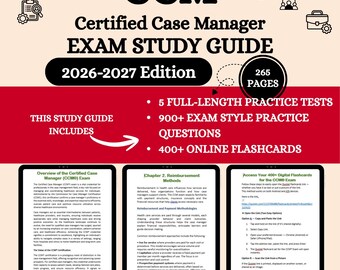 CCM Review 2026 | Ccm Study Guide | Certified Case Manager Exam | Certified Case Manager | Certified Case Manager Study Guide | Ccm Exam