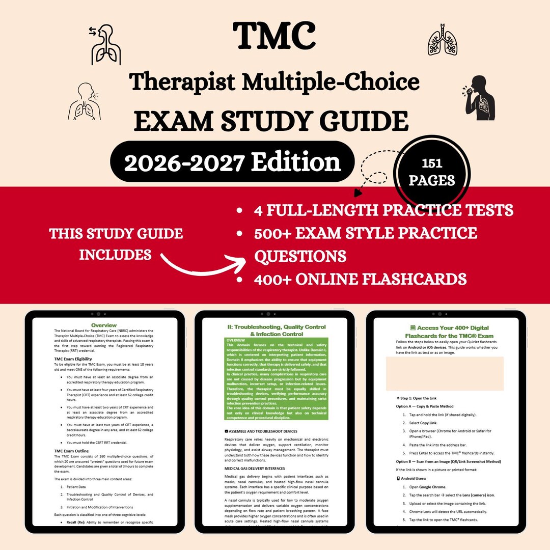 TMC Review 2026 | Tmc Exam | Tmc Study Guide | Therapist Multiple ...