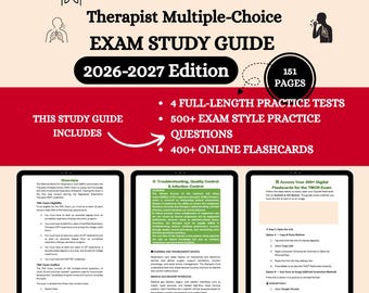 TMC Review 2026 | Tmc Exam | Tmc Study Guide | Therapist Multiple Choice | Respiratory Therapy Tmc | Tmc Study Prep | Tmc Flashcards | Tmc