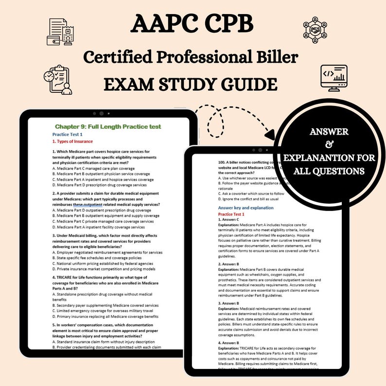 Cpb Review 2026 | Cpb Exam | Certified Professional Biller ...