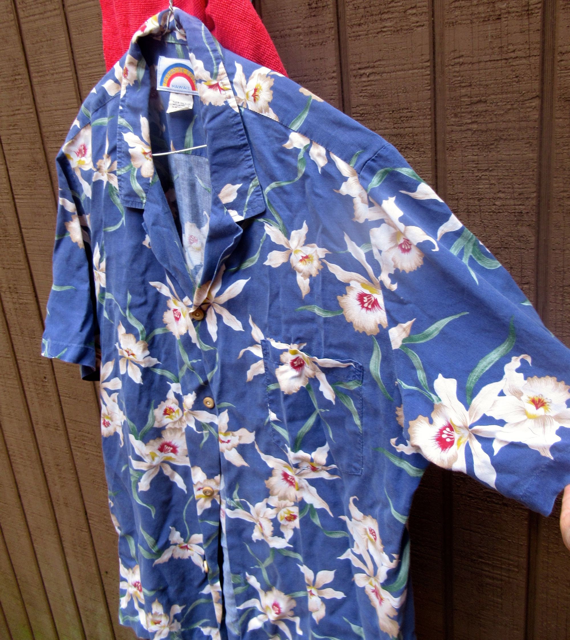 Howell of Wales Tartan Vintage Leaves Hawaiian Shirt main image 0