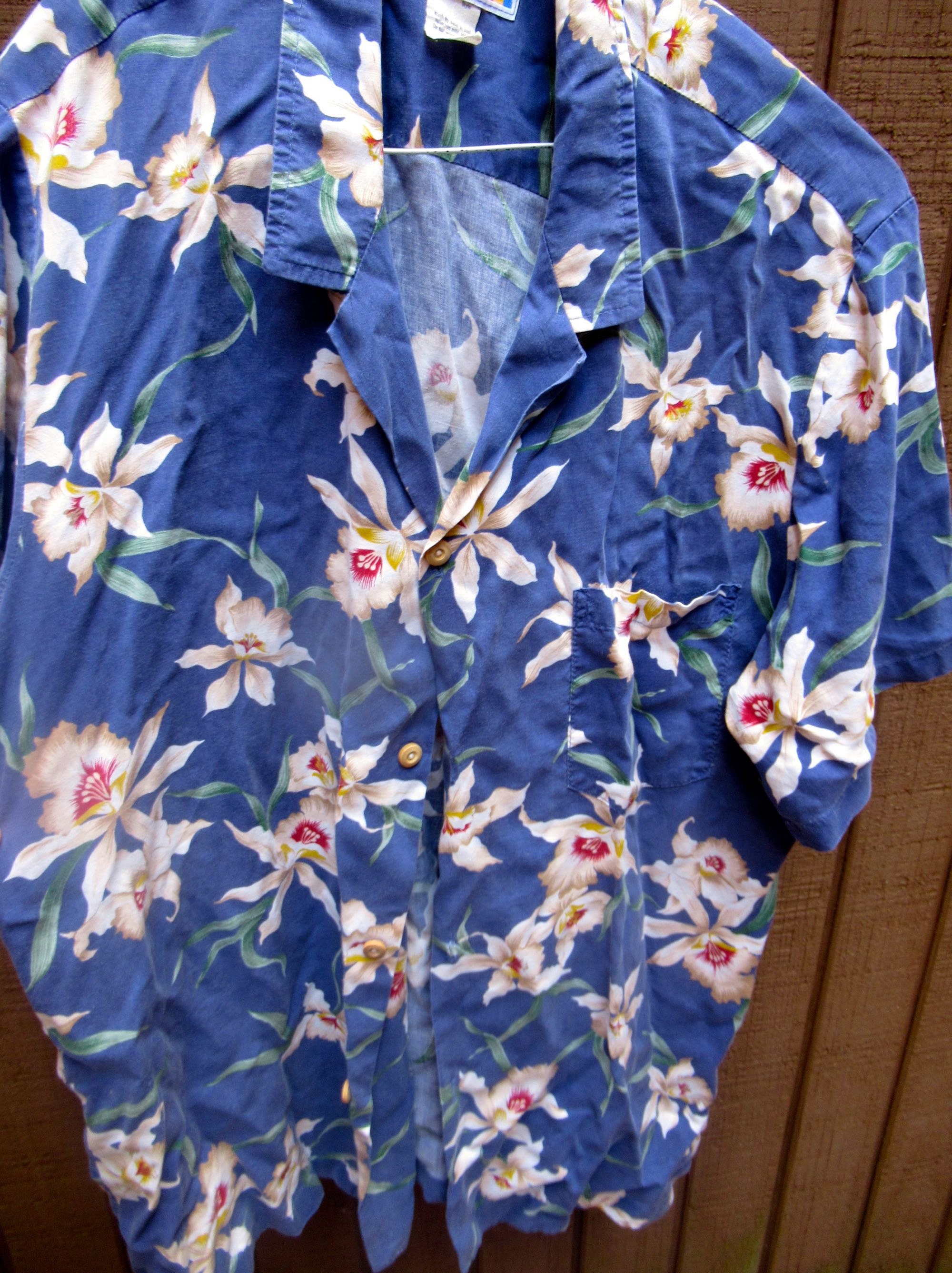 Lewis of Wales Tartan Vintage Leaves Hawaiian Shirt