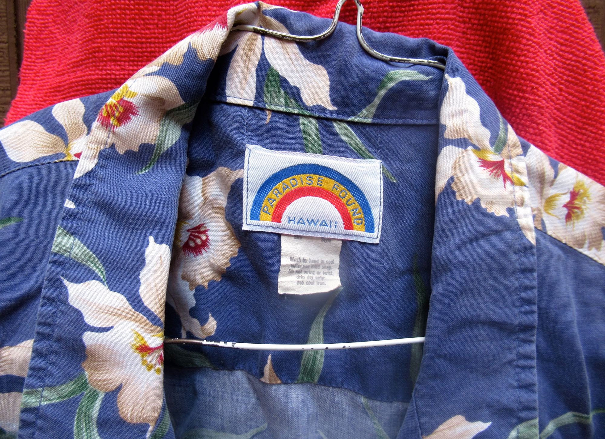 Lewis of Wales Tartan Vintage Leaves Hawaiian Shirt main image 1