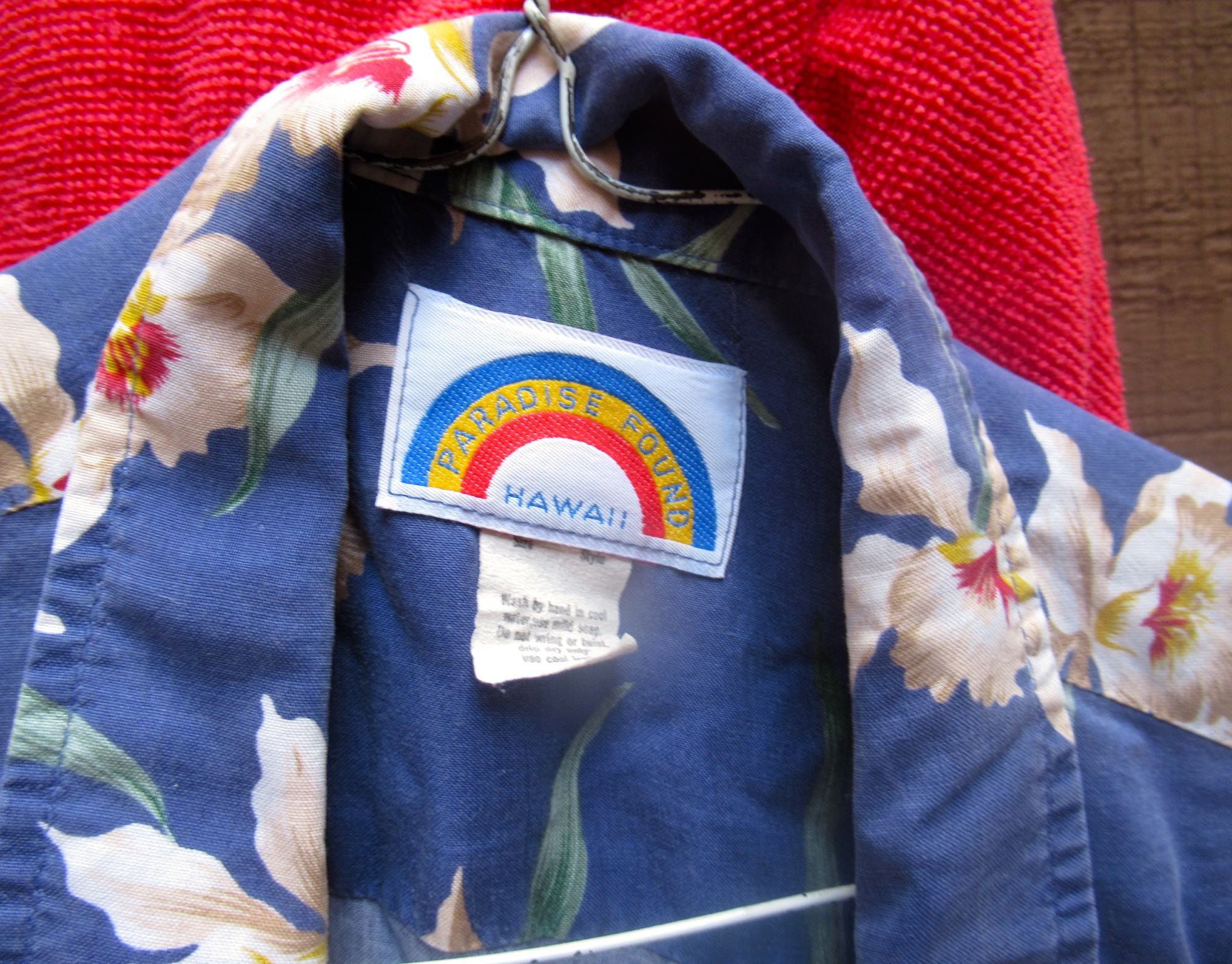 Howell of Wales Tartan Vintage Leaves Hawaiian Shirt