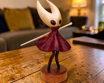 Statuetta cava femminile - Scultura mistica fatta a mano, decorazione spirituale per la casa, oggetto da collezione incantato