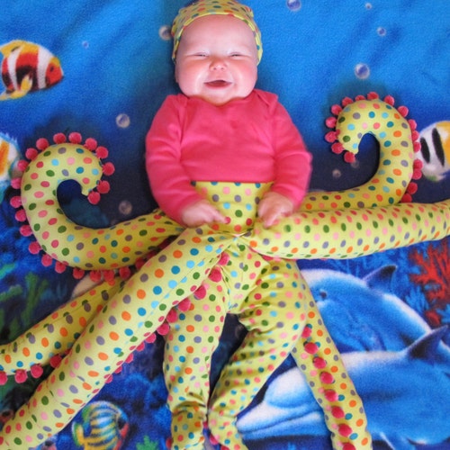 Octopus Costume SEWING PATTERN for Infants or Squid Costume Etsy