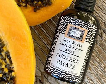 Sugared Papaya Salt Water Room & Linen Spray MADE IN HAWAII