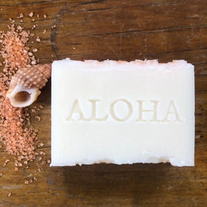 Hawaiian Sandalwood Sea Salt Soap-MADE IN HAWAII