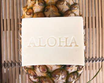 Pineapple Juice Organic Coconut Milk Soap-MADE IN HAWAII