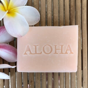 Plumeria Blossom Organic Coconut Milk Soap-MADE IN HAWAII