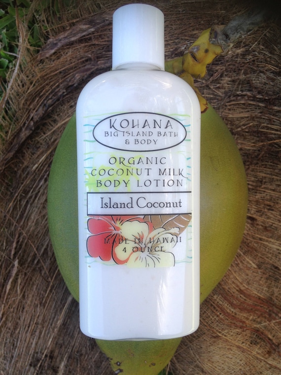 Island Coconut Milk Body LotionMADE IN HAWAII Etsy