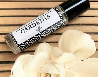 Hawaiian Gardenia-All Natural Roll On Perfume-MADE IN HAWAII