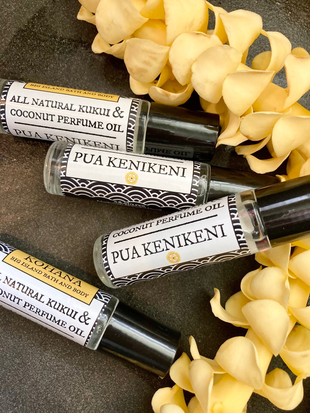 Puakenikeni-all Natural Roll on Perfume-made IN HAWAII - Etsy