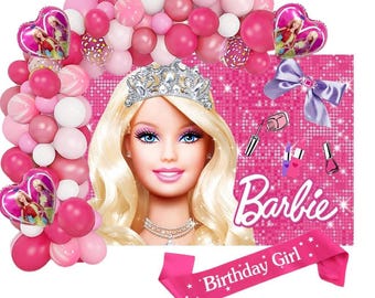 Barbie-ballonfeestpakket