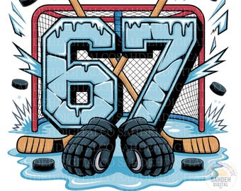 Hockey 6 7 PNG, Hockey 67 PNG, Hockey 6-7 PNG, Hockey Meme png, Ice Hockey png, Hockey Season png, Hockey png, Hockey Player png