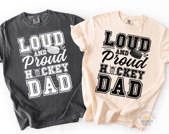 Loud and Proud Hockey Dad PNG, Hockey PNG, Hockey Dad PNG, Ice Hockey png, Hockey Season png, Trendy Hockey png, Preppy Hockey png