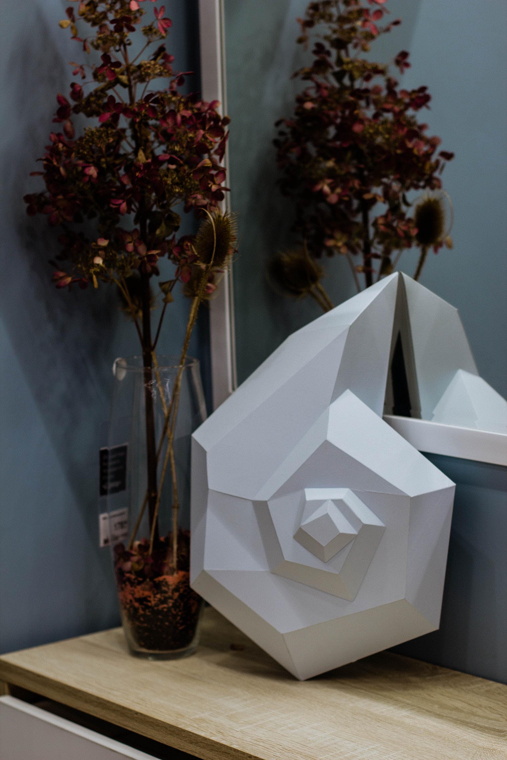 Papercraft 3d SHELL #2 Pepakura Sea Creatures Paperfreak Low Poly ...