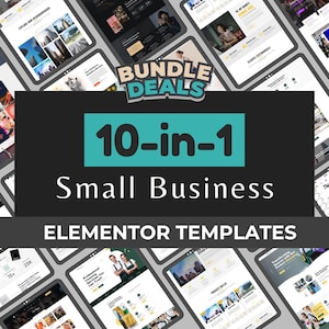 10 Elementor-webbmallar | WordPress-mallar för småföretag