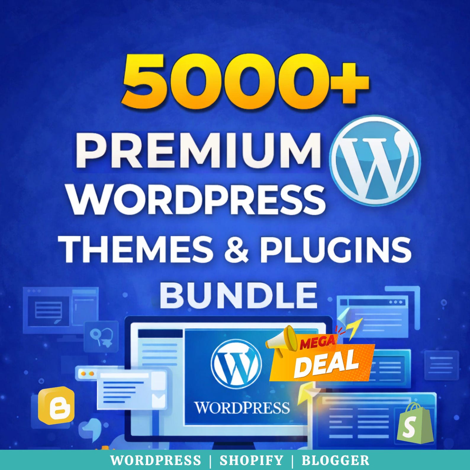 5000+ Premium Wordpress Themes and Plugins Bundle | Elementor Templates ...
