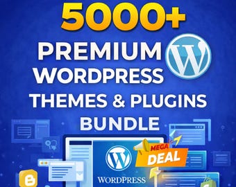 Paquete de más de 5000 temas y complementos premium de WordPress: plantillas de Elementor, WooCommerce, Shopify y Blogger.
