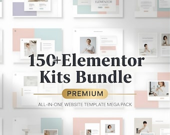 150+ Elementor Template Kits Bundle | WordPress Website Templates for All Niches