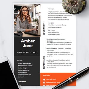 Pacchetto di modelli di curriculum: CV e lettere di presentazione compatibili con ATS (Word, Google Docs, Canva)