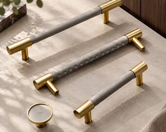 Light Luxury Knob and Pull for Dresser: Closet Knobs, Entrance Cabinet Handle