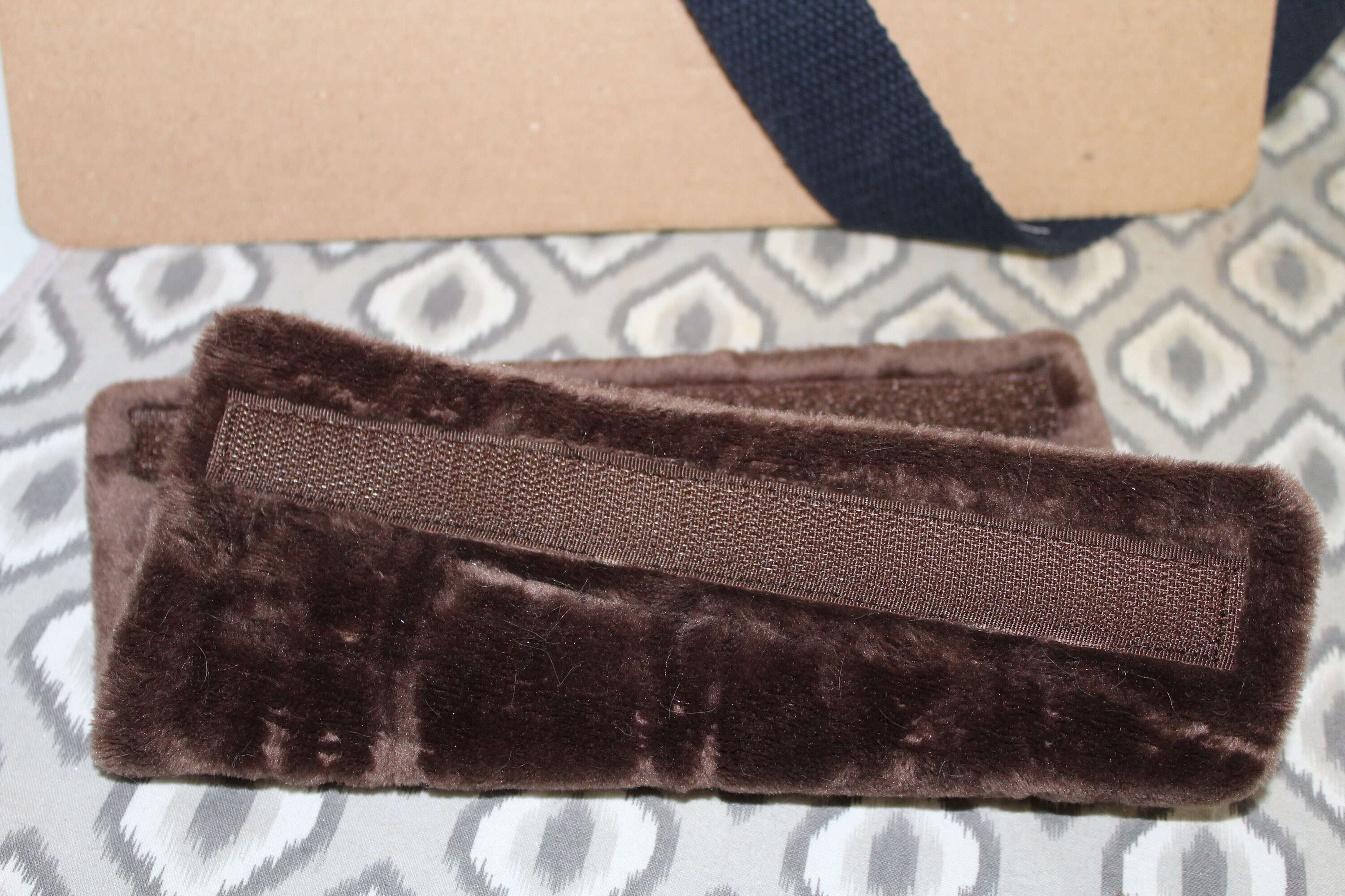 Cubierta del cinturón de seguridad marrón súper suave | Etsy