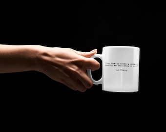 Leo Tolstoy Quote Coffee Mug - Literary Gift, 15oz Ceramic Cup